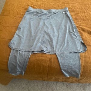 Grey Snoga with Mid Length Leggings